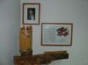The memorial corner in the conference room