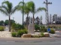 The Square at the Entrance to the Moshav