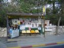 The bus stop in Mexico street