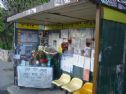 The bus stop in Mexico street