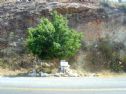 The memorial near the road leading to Alfei Menashe