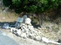 The memorial near the road leading to Alfei Menashe