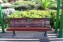 Each Bench is attached with a memorial plate dedicated to a person killed in 911