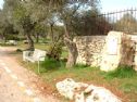 The memorial stone at the place of attack