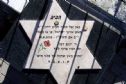 The monument in Haviv's memory