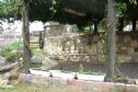 The other side of the memorial, the fountain