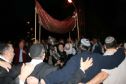The Torah on its way to the Synagogue