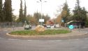 The square in which the memorial is standing