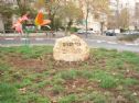 The memorial for Dani and the uncle