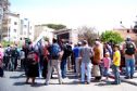 The memorial for the convoy victims in Shimon Hazadik neighborhood