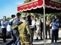 Celebration of entering the Torah to the air base synagogue