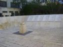 The commemoration at the hospital