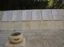 The commemoration at the hospital