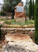 The memorial at the middle of the square