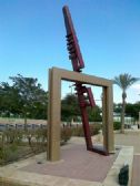 The memorial at city hall square