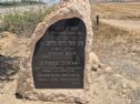 The memorial at place of attack