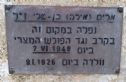 The memorial near the field school in Old Nitzanim