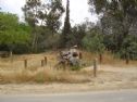 The Jeep was left as commemoration for Yehuda