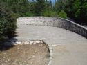 The monument at the side of the northern road near Avivim and the Lebanon border