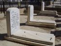 The plot in Zefat cemetary where all the attack's casualties are barried