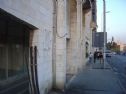 The memorial plate in Jaffa street